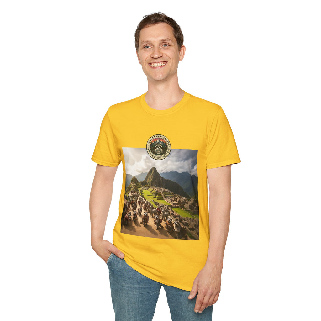 4/5 XL Lost City Brew Tee — Trash Panda Coffee Co.