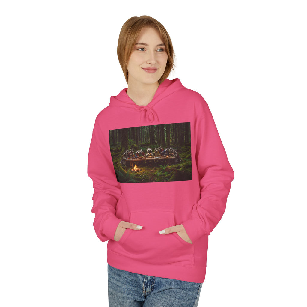 Last Supper Raccoons Hoodie | Trash Panda Coffee Merch