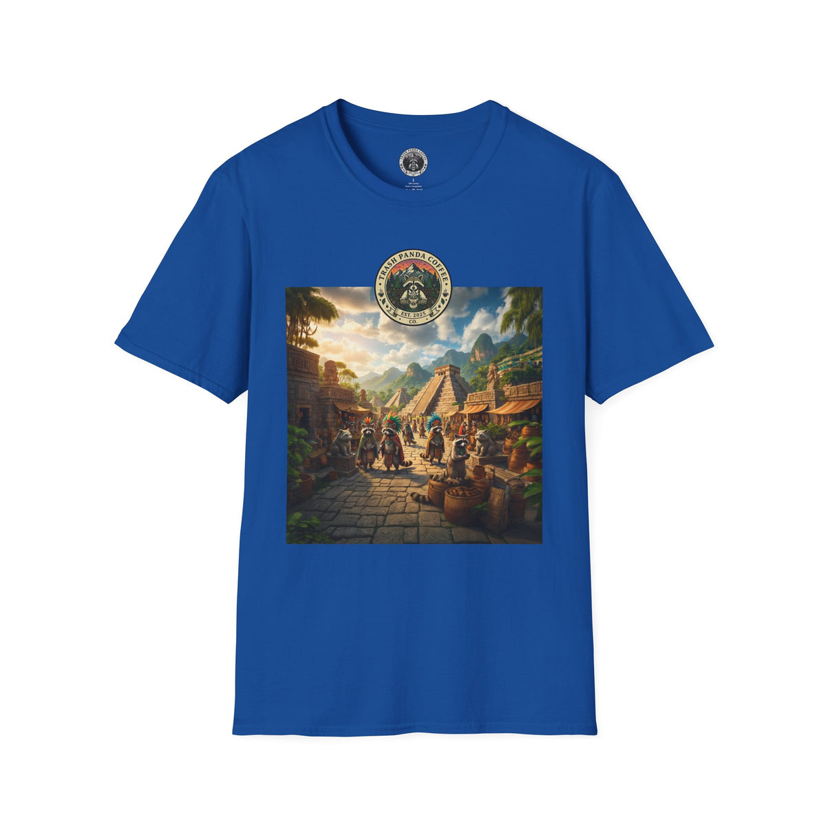 4/5 XL - Brew of the Gods Tee - Trash Panda Coffee Co