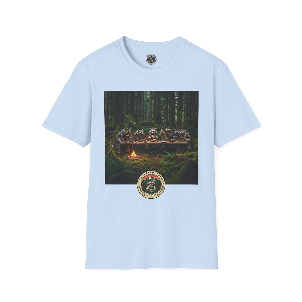 4/5 XL - The Last Coffee Bag Tee - Trash Panda Coffee Co