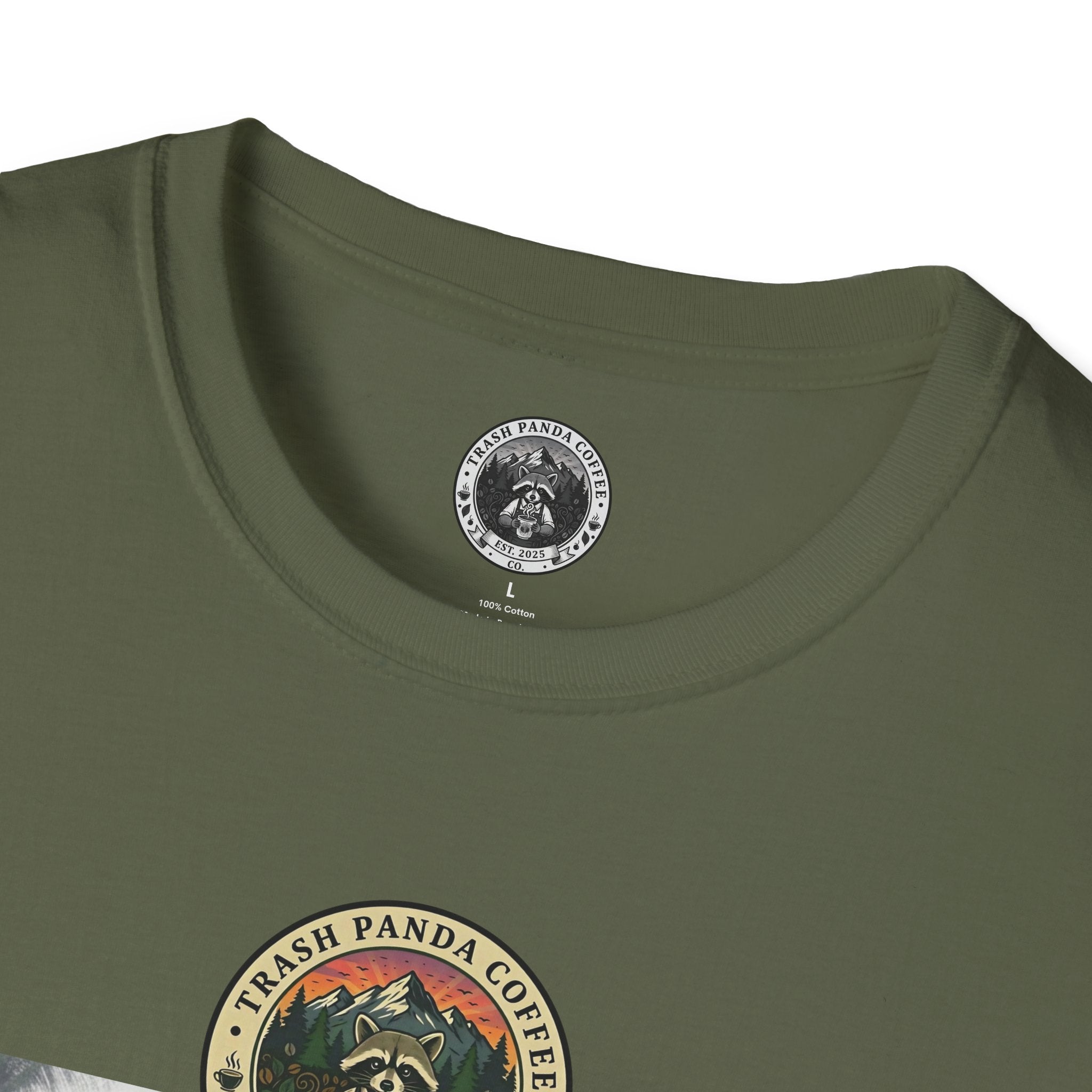 4/5XL - Raccoon Escobar - Trash Panda Coffee Co