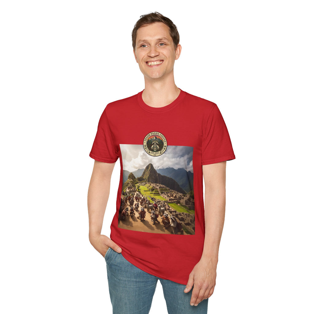 4/5 XL Lost City Brew Tee — Trash Panda Coffee Co.