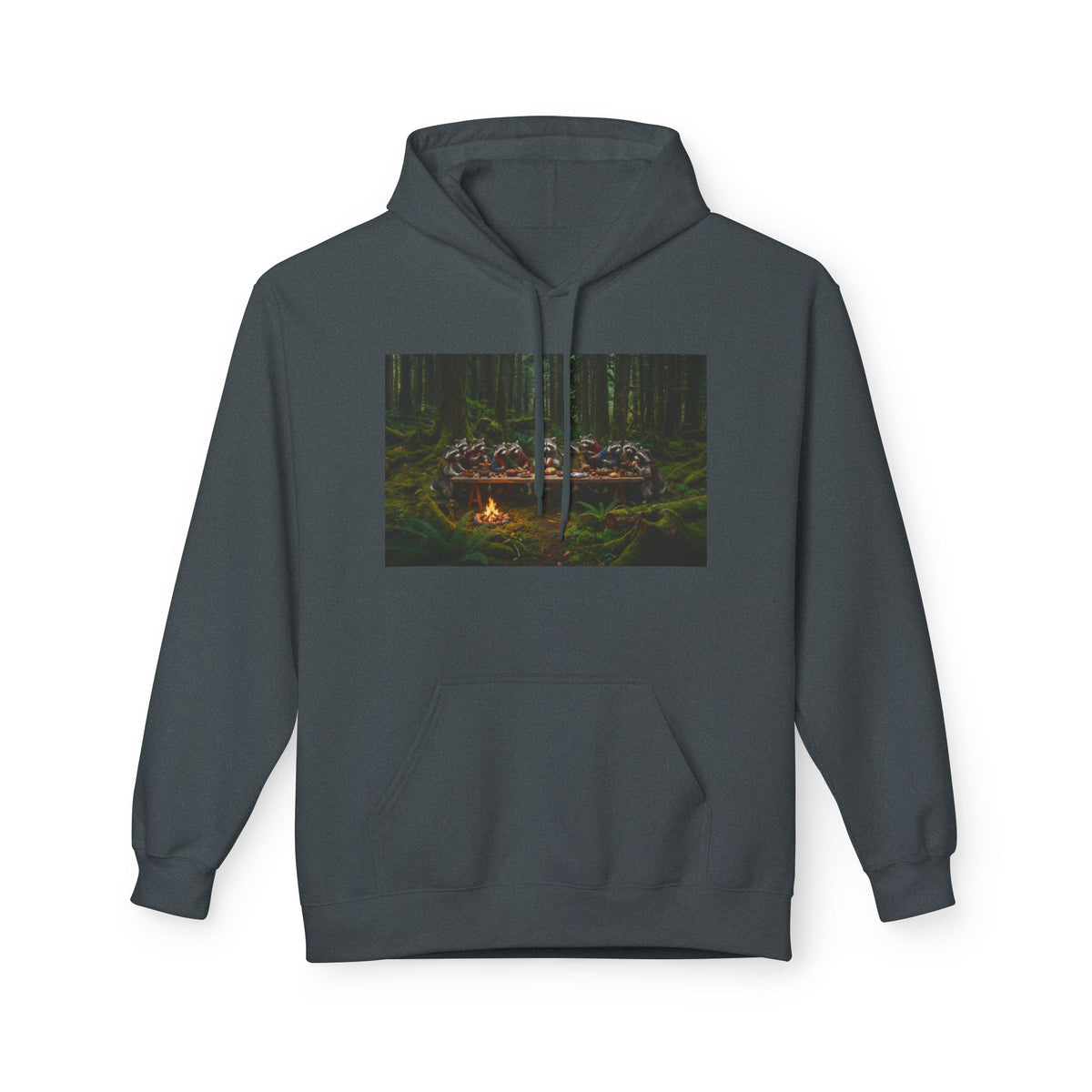 Last Supper Raccoons Hoodie | Trash Panda Coffee Merch
