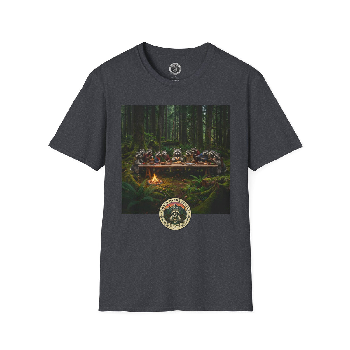 4/5 XL - The Last Coffee Bag Tee - Trash Panda Coffee Co