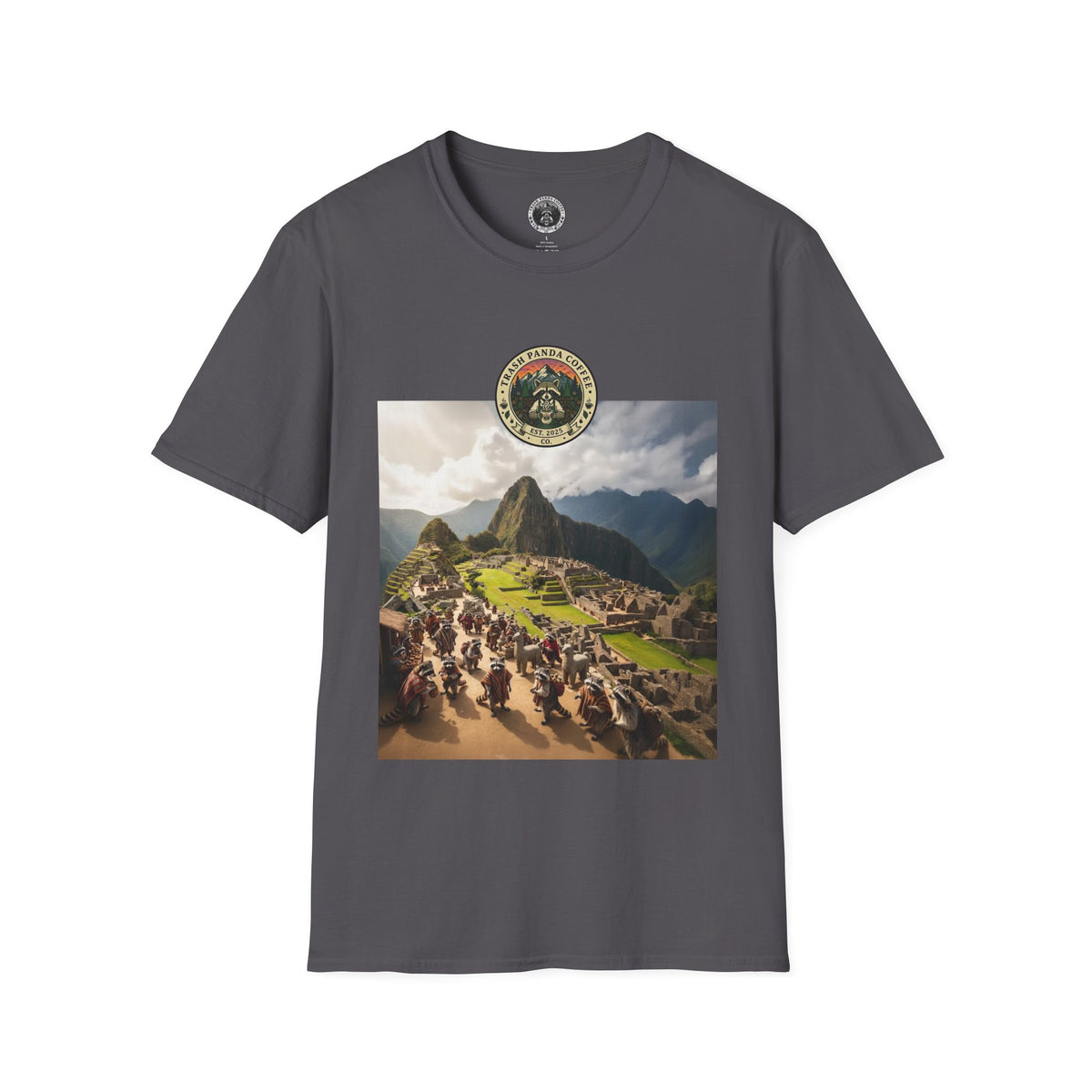 4/5 XL Lost City Brew Tee — Trash Panda Coffee Co.