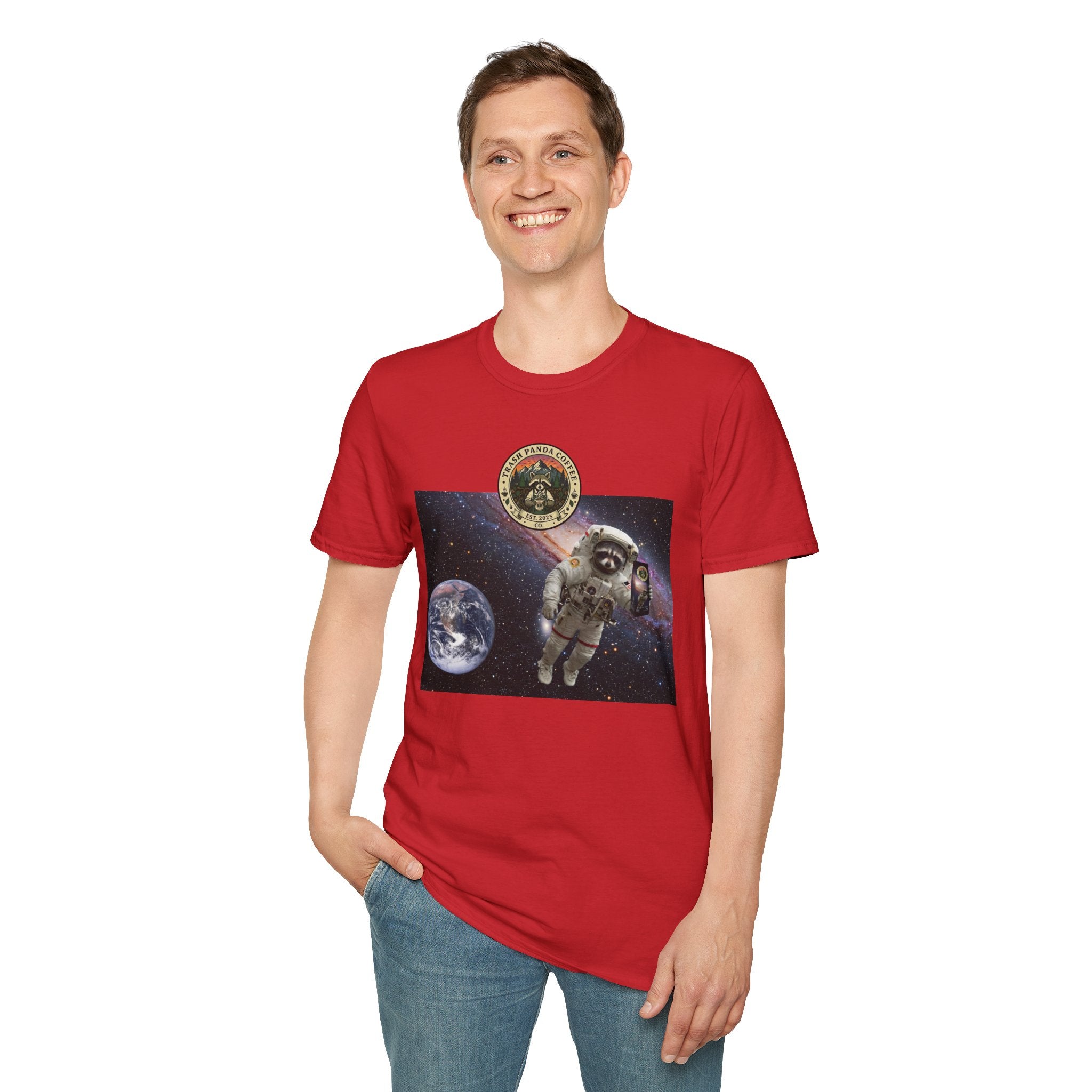 4/5 XL - Raccoon Astronaut - Trash Panda Coffee Co