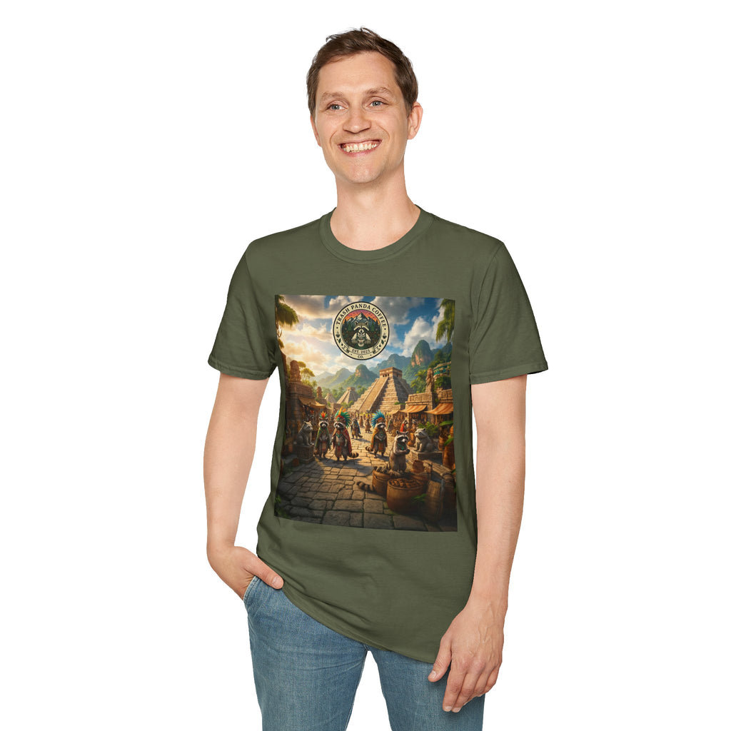 Brew of the Gods Tee - Trash Panda Coffee Co.