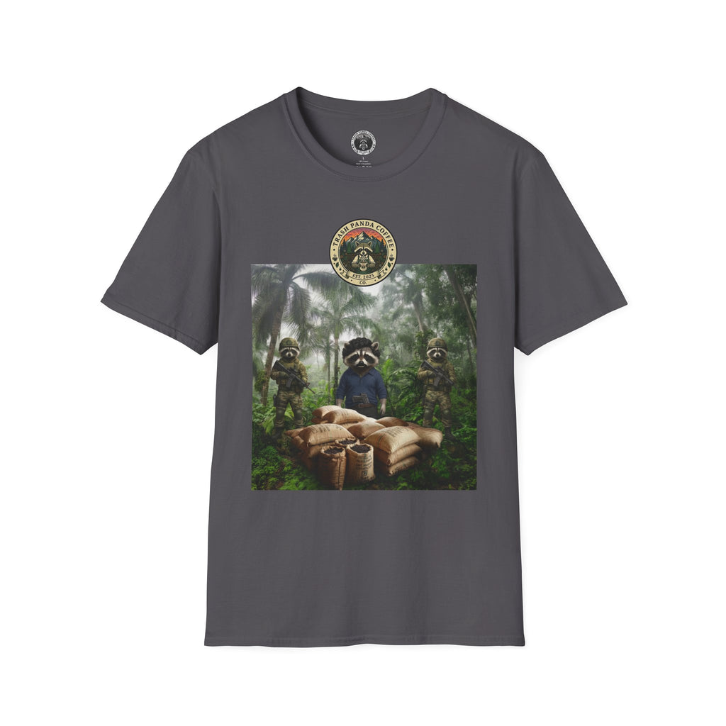 4/5XL - Raccoon Escobar - Trash Panda Coffee Co