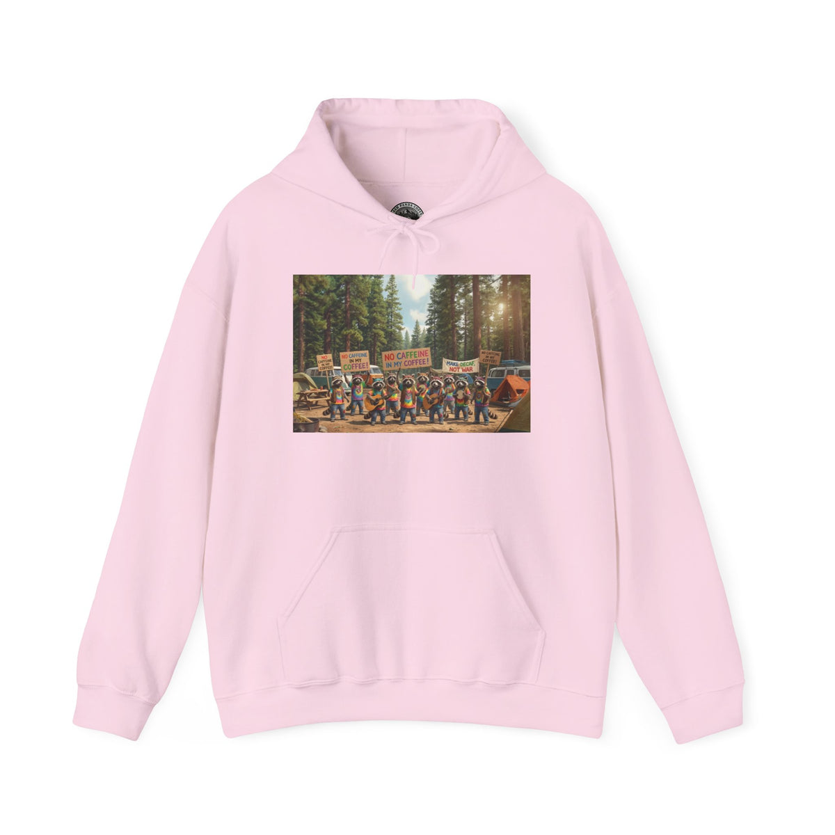 Protesting Raccoons Hoodie