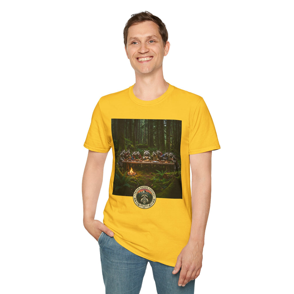 4/5 XL - Raccoon's Last Supper - Trash Panda Coffee Co