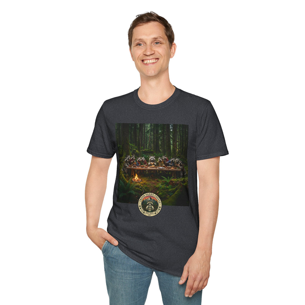 4/5 XL - Raccoon's Last Supper - Trash Panda Coffee Co