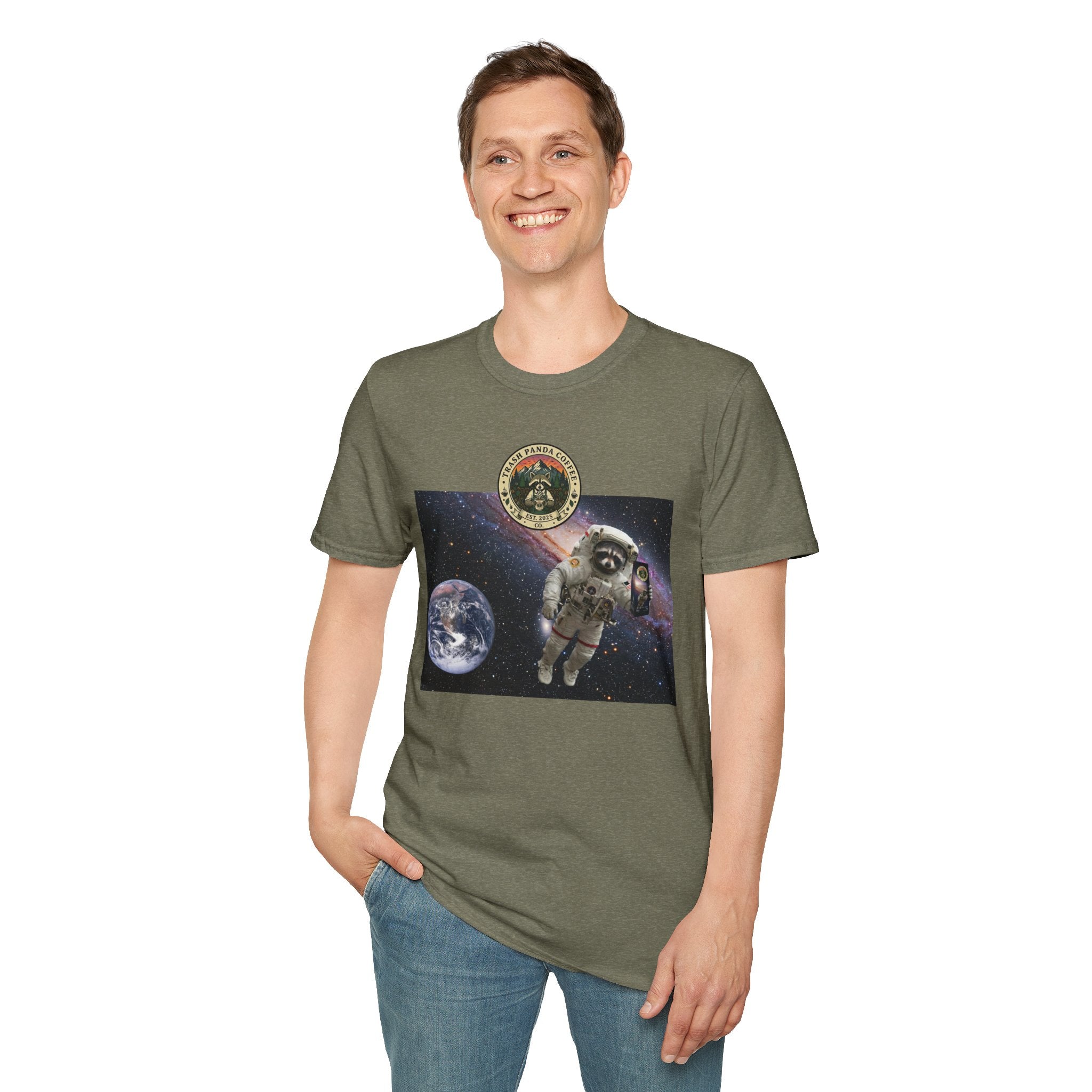 4/5 XL - Raccoon Astronaut - Trash Panda Coffee Co