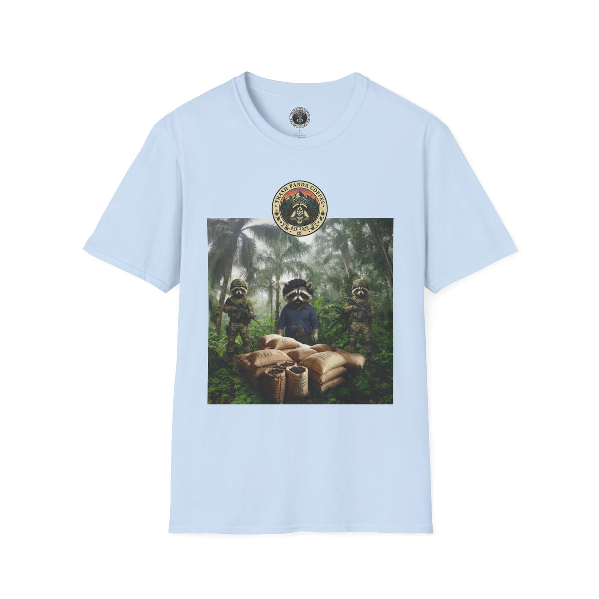 4/5XL - Colombian Brown Gold Tee - Trash Panda Coffee Co
