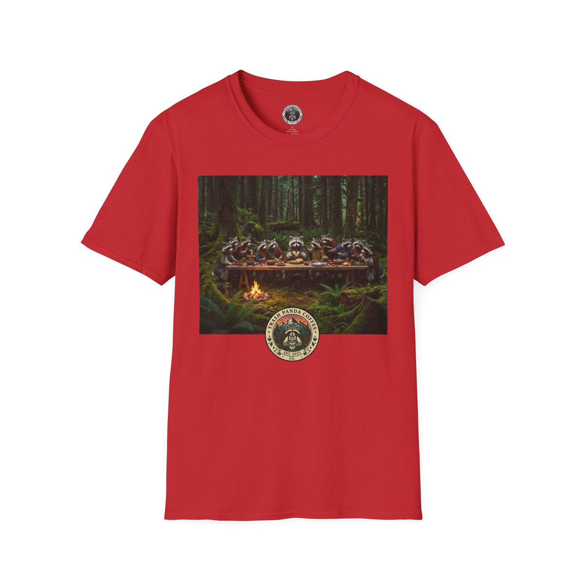 The Last Coffee Bag Tee- Trash Panda Coffee Co.