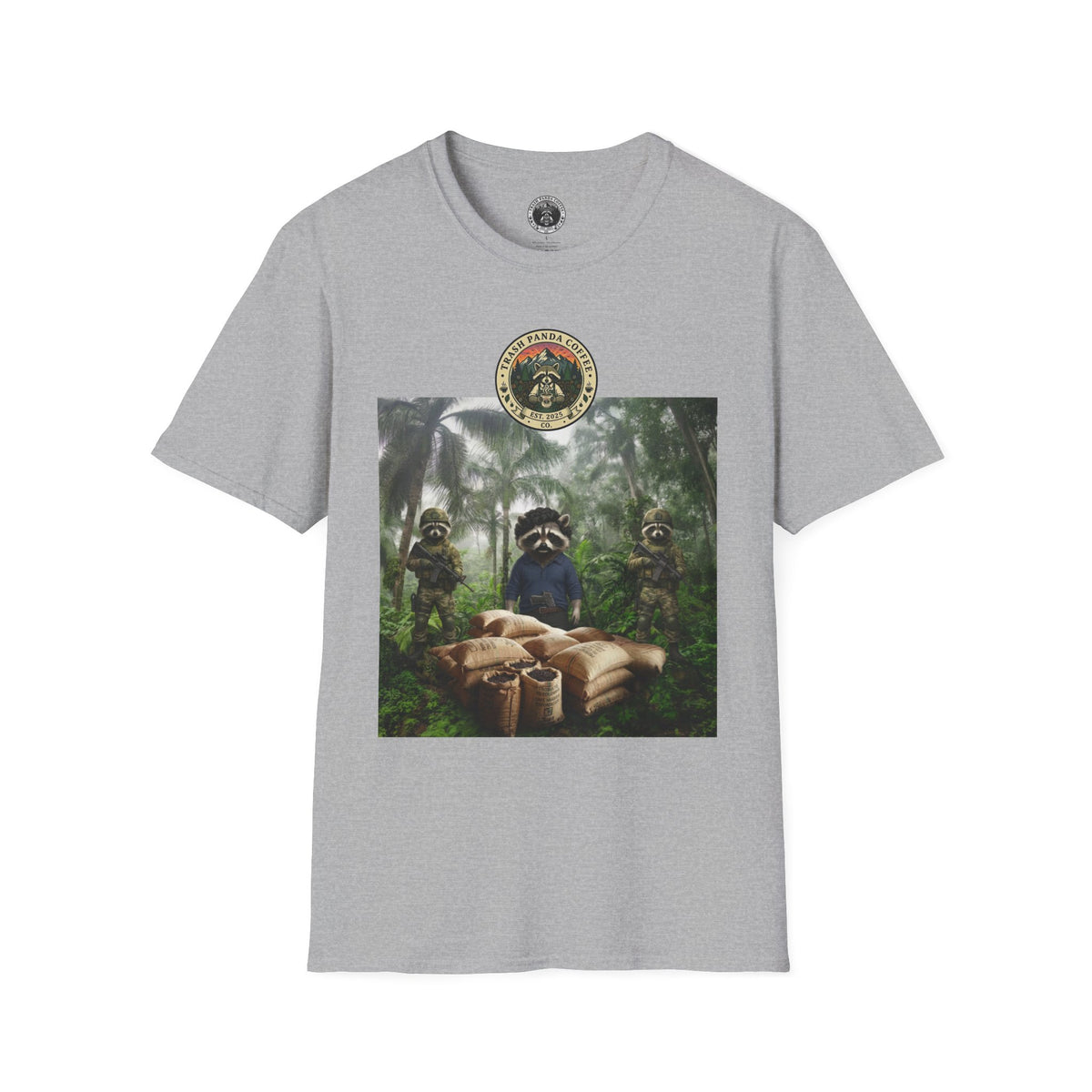 4/5XL - Colombian Brown Gold Tee - Trash Panda Coffee Co
