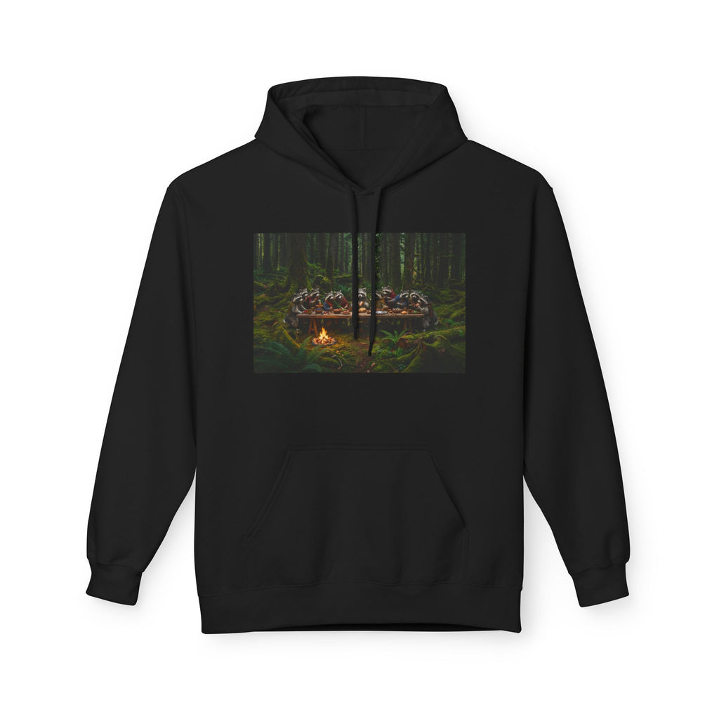 Last Supper Raccoons Hoodie | Trash Panda Coffee Merch