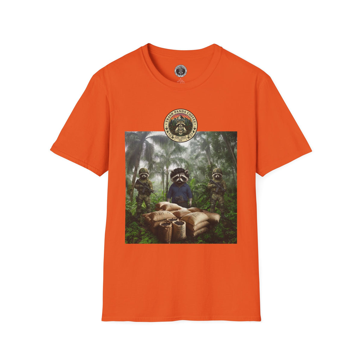 4/5XL - Colombian Brown Gold Tee - Trash Panda Coffee Co