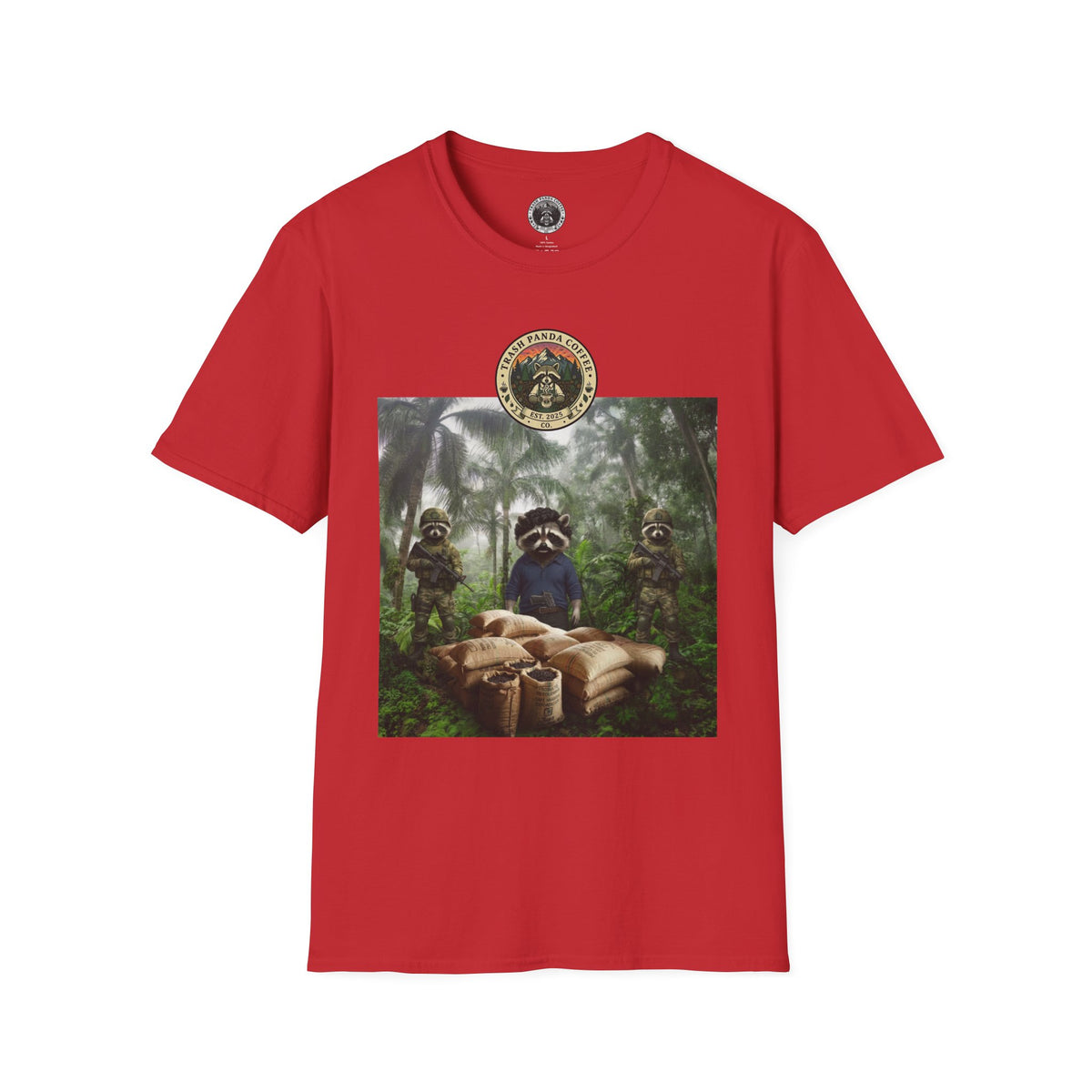 4/5XL - Colombian Brown Gold Tee - Trash Panda Coffee Co