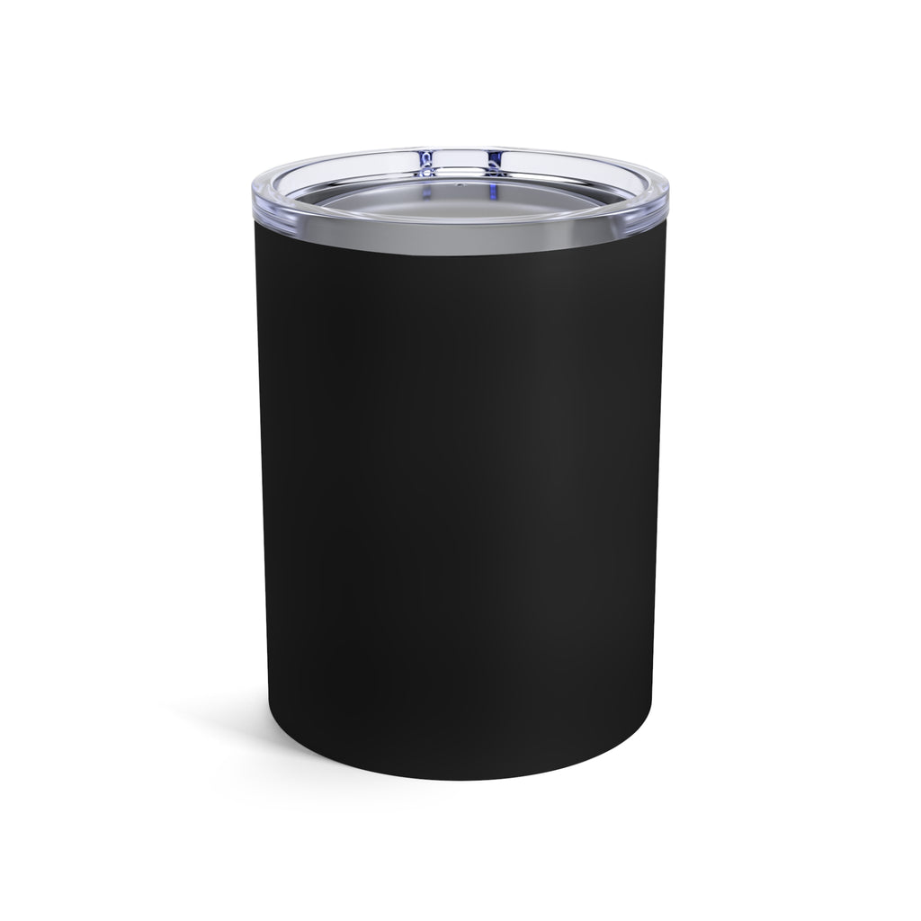 Trash Panda Coffee 10 oz Tumbler in black