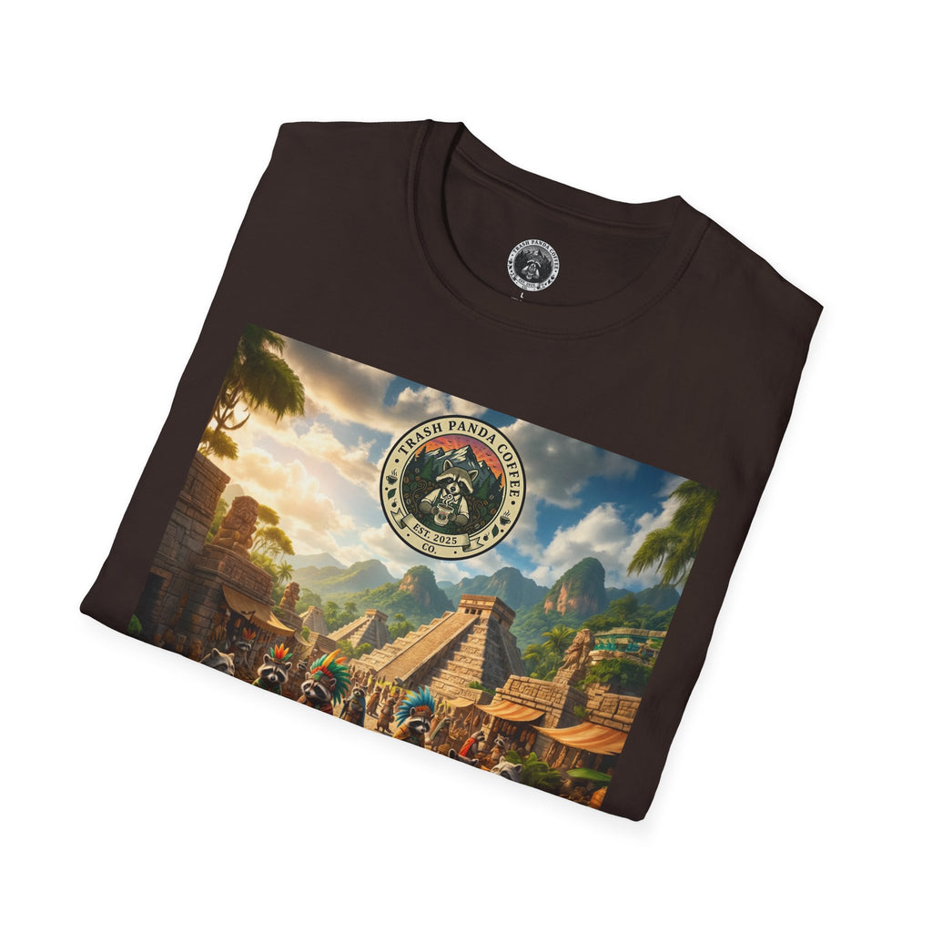 Trash Panda Coffee - Mayan Raccoons T-Shirt