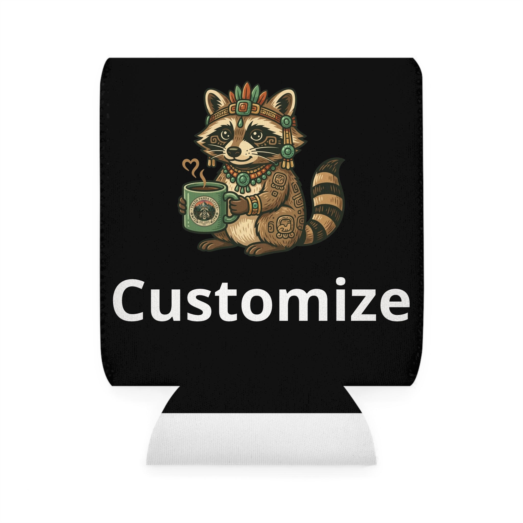 Trash Panda Coffee Co. Logo Koozie