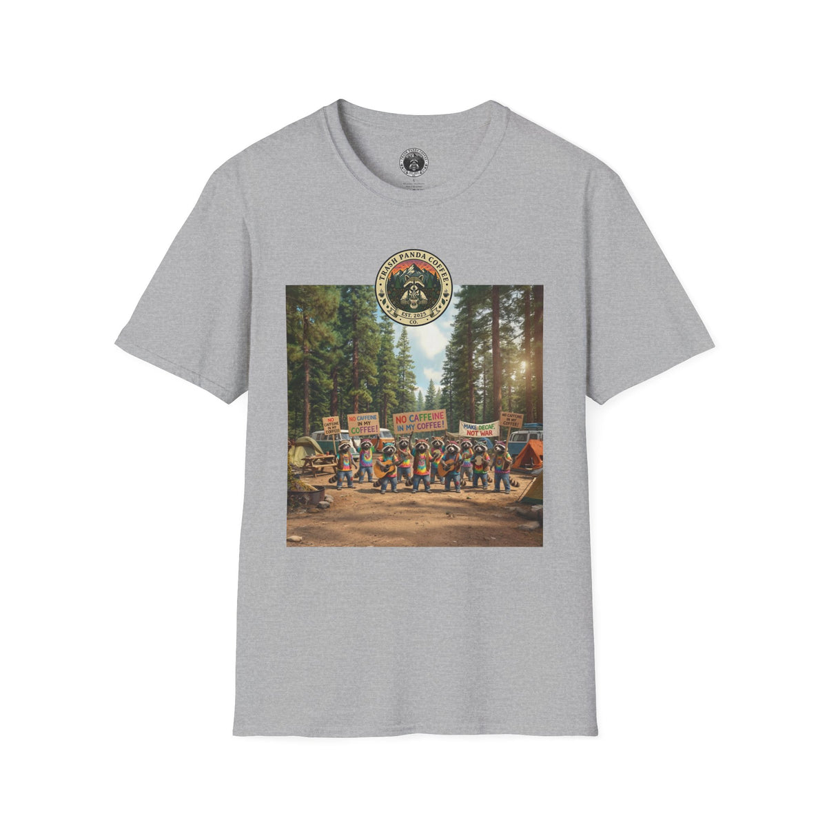 4/5 XL - OK! Decaf It Is Tee - Trash Panda Coffee Co