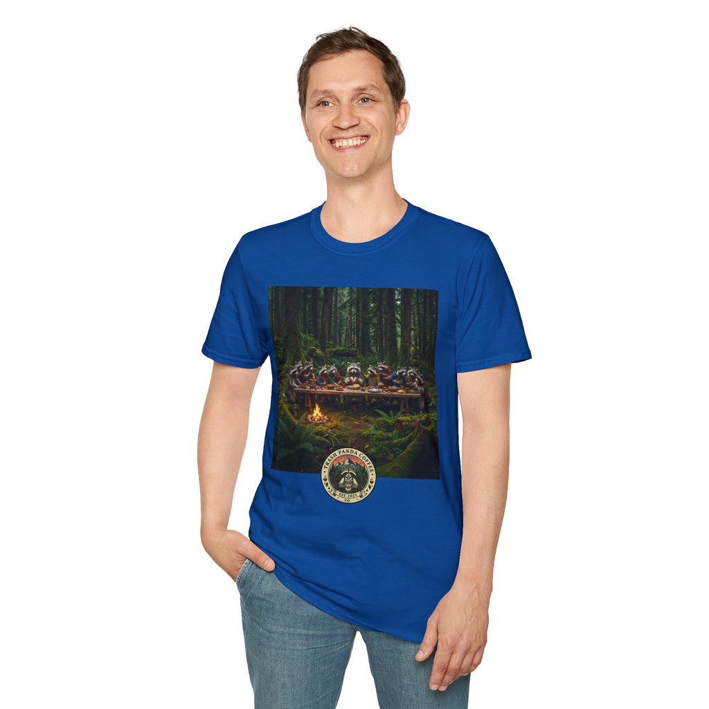 4/5 XL - Raccoon's Last Supper - Trash Panda Coffee Co