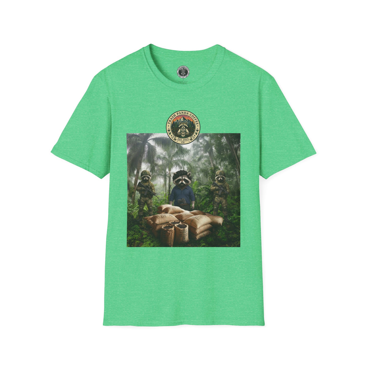 4/5XL - Colombian Brown Gold Tee - Trash Panda Coffee Co
