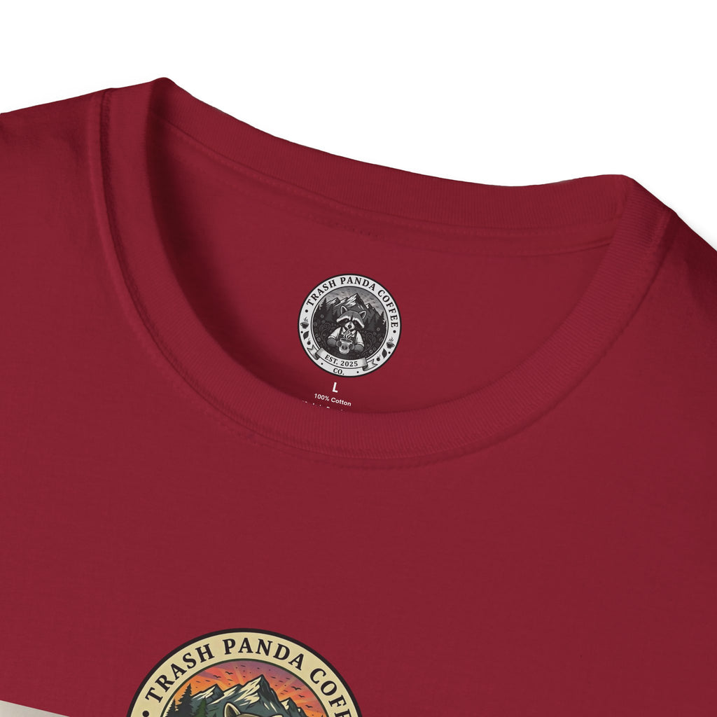 4/5 XL Lost City Brew Tee — Trash Panda Coffee Co.