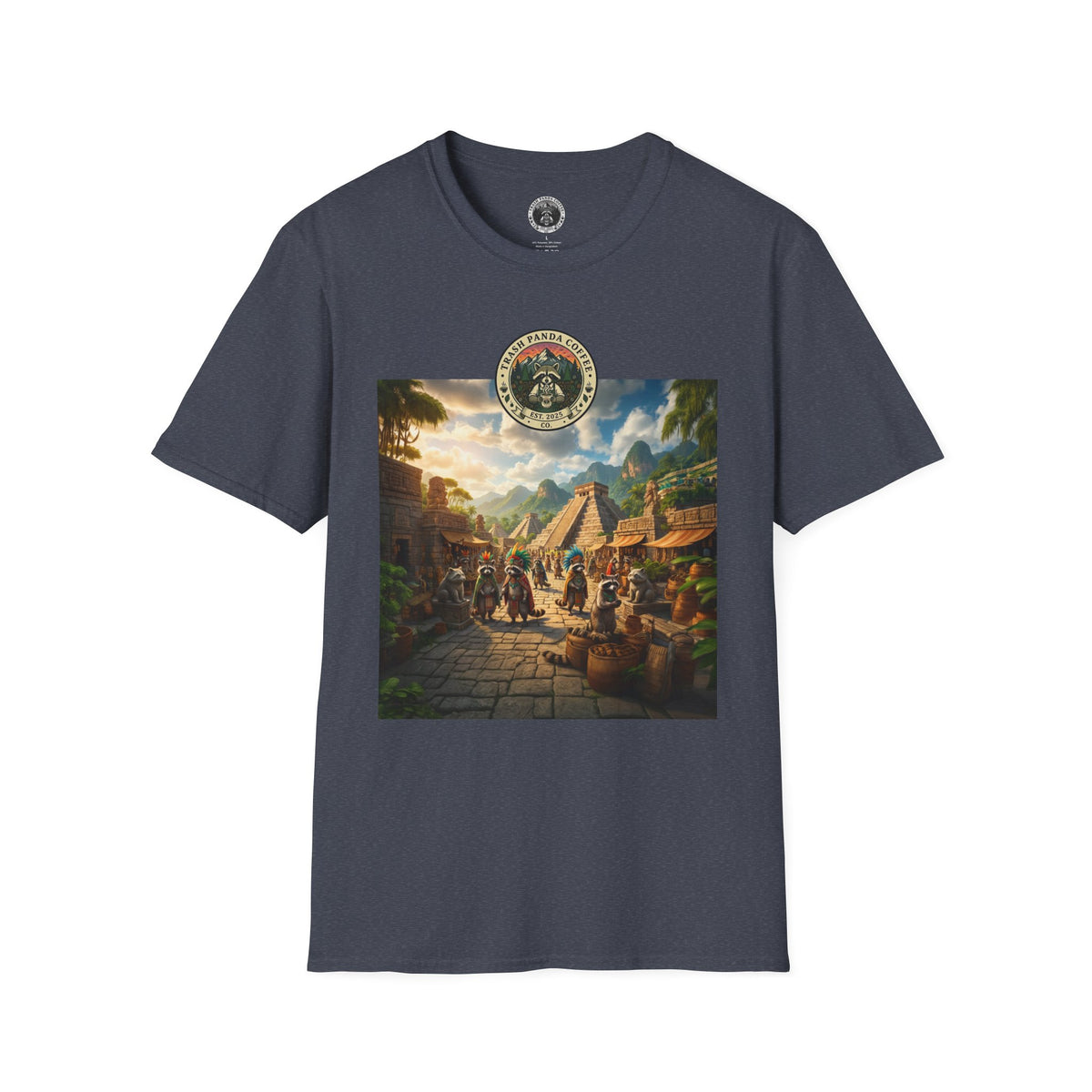 4/5 XL - Brew of the Gods Tee - Trash Panda Coffee Co