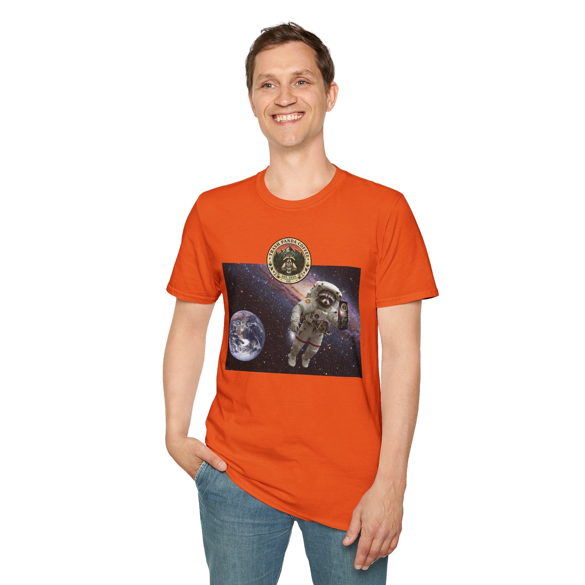 4/5 XL - Raccoon Astronaut - Trash Panda Coffee Co