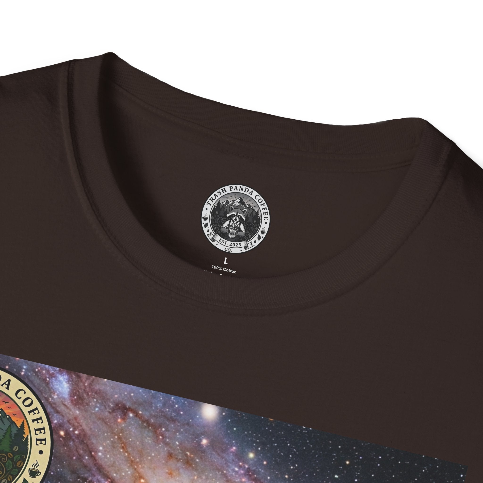 Raccoon Astronaut in Space | Trash Panda Coffee