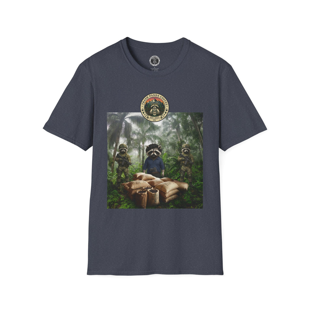 4/5XL - Colombian Brown Gold Tee - Trash Panda Coffee Co