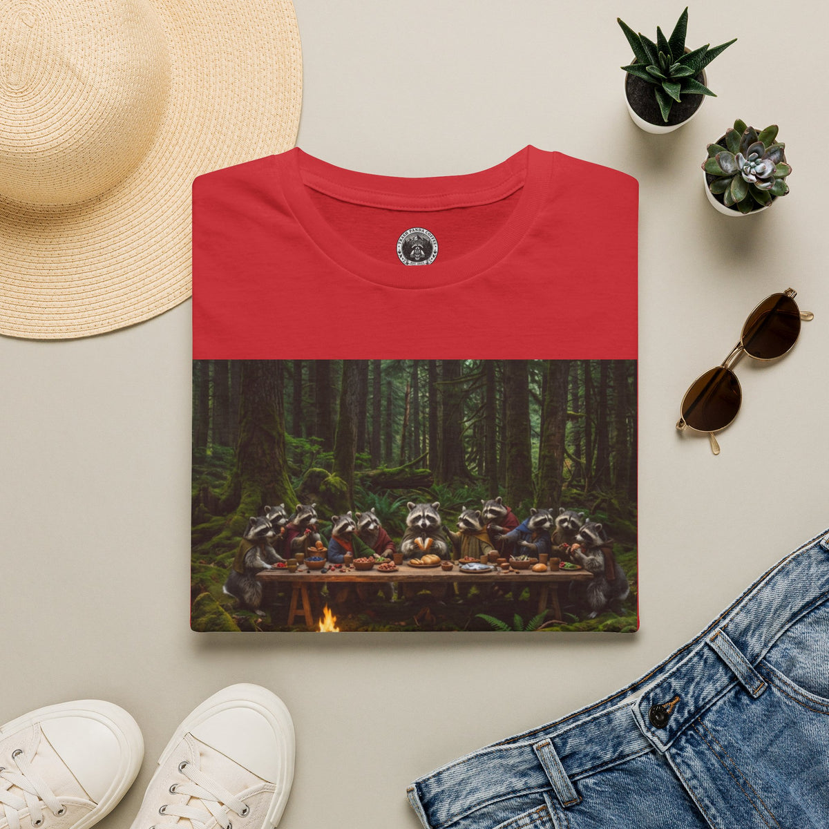 The Last Coffee Bag Tee- Trash Panda Coffee Co.