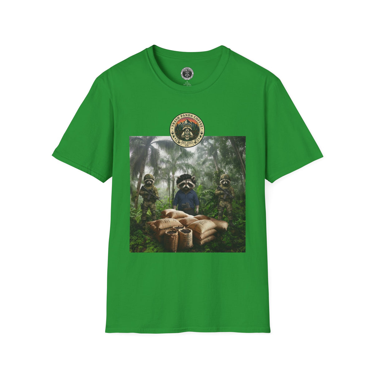 4/5XL - Colombian Brown Gold Tee - Trash Panda Coffee Co