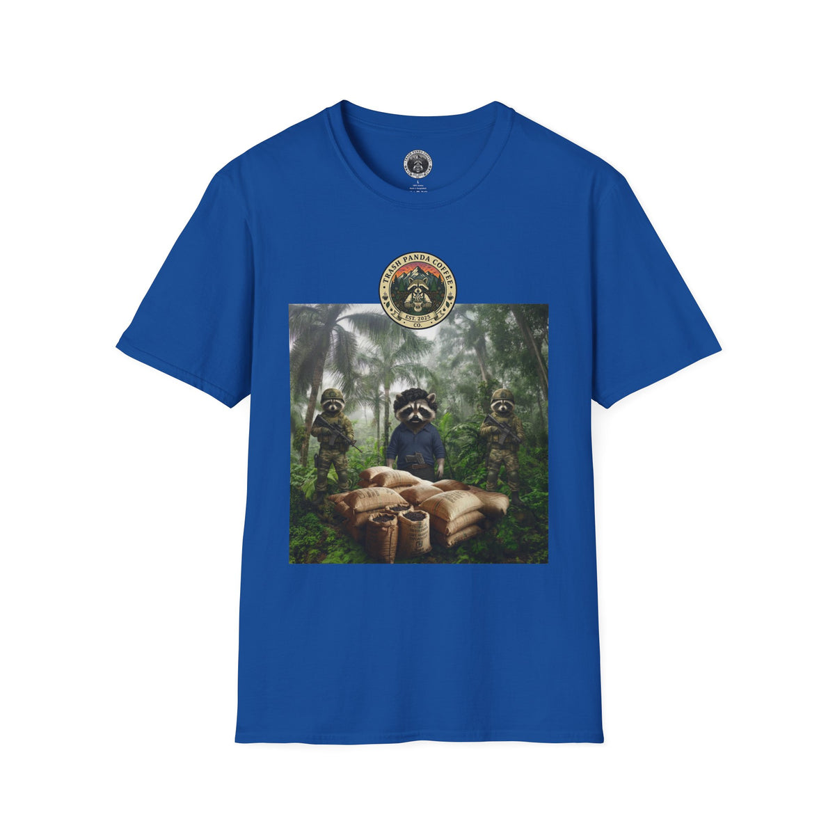 4/5XL - Colombian Brown Gold Tee - Trash Panda Coffee Co