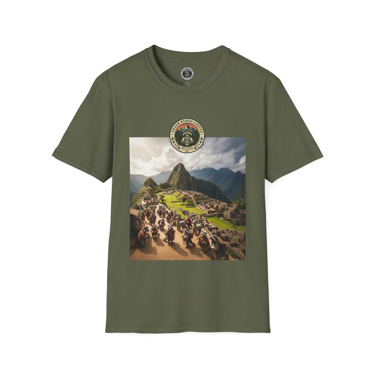 4/5 XL Lost City Brew Tee — Trash Panda Coffee Co.
