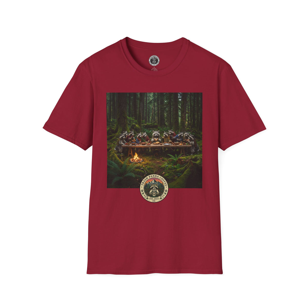 4/5 XL - The Last Coffee Bag Tee - Trash Panda Coffee Co
