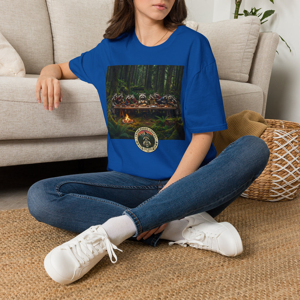 The Last Coffee Bag Tee- Trash Panda Coffee Co.