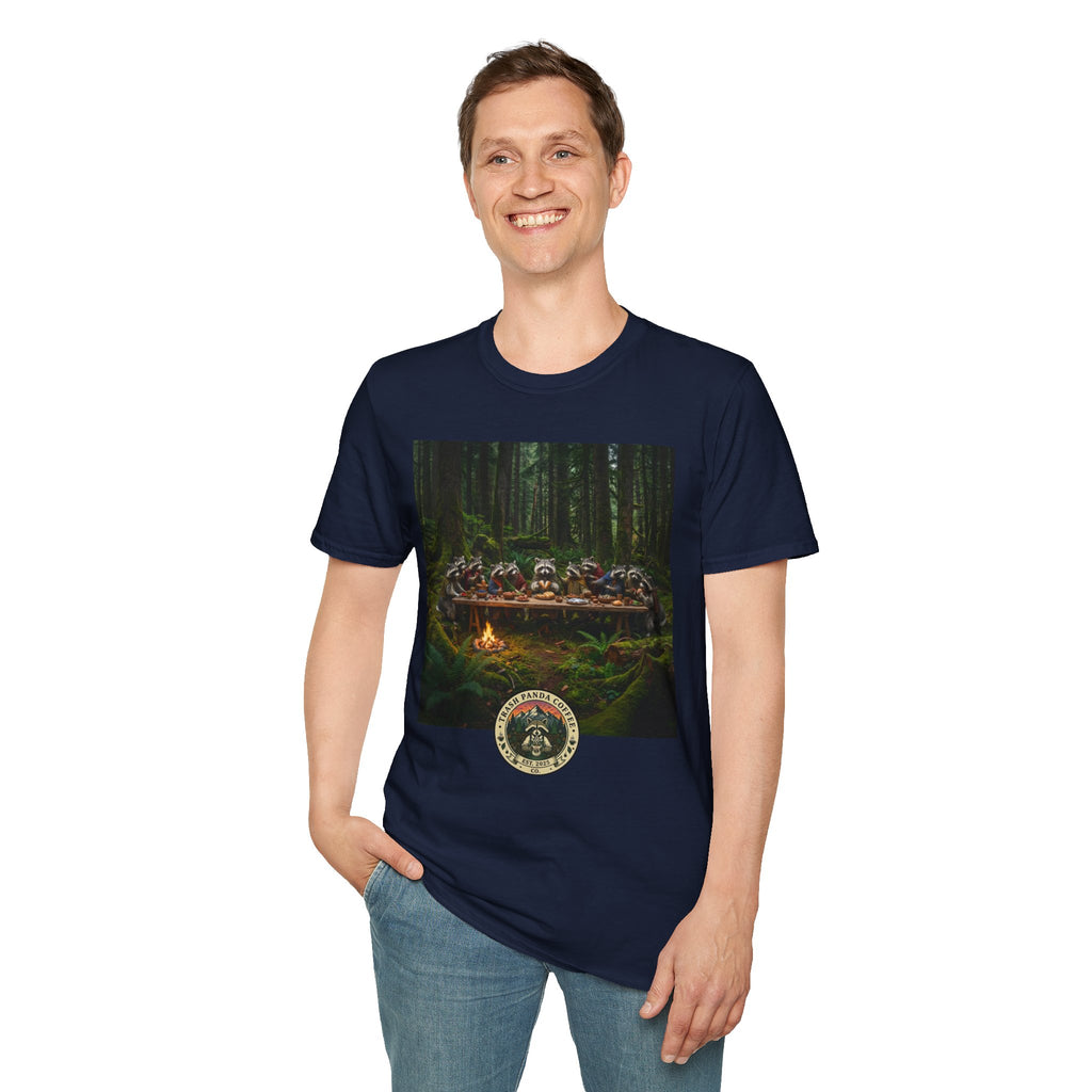 4/5 XL - Raccoon's Last Supper - Trash Panda Coffee Co