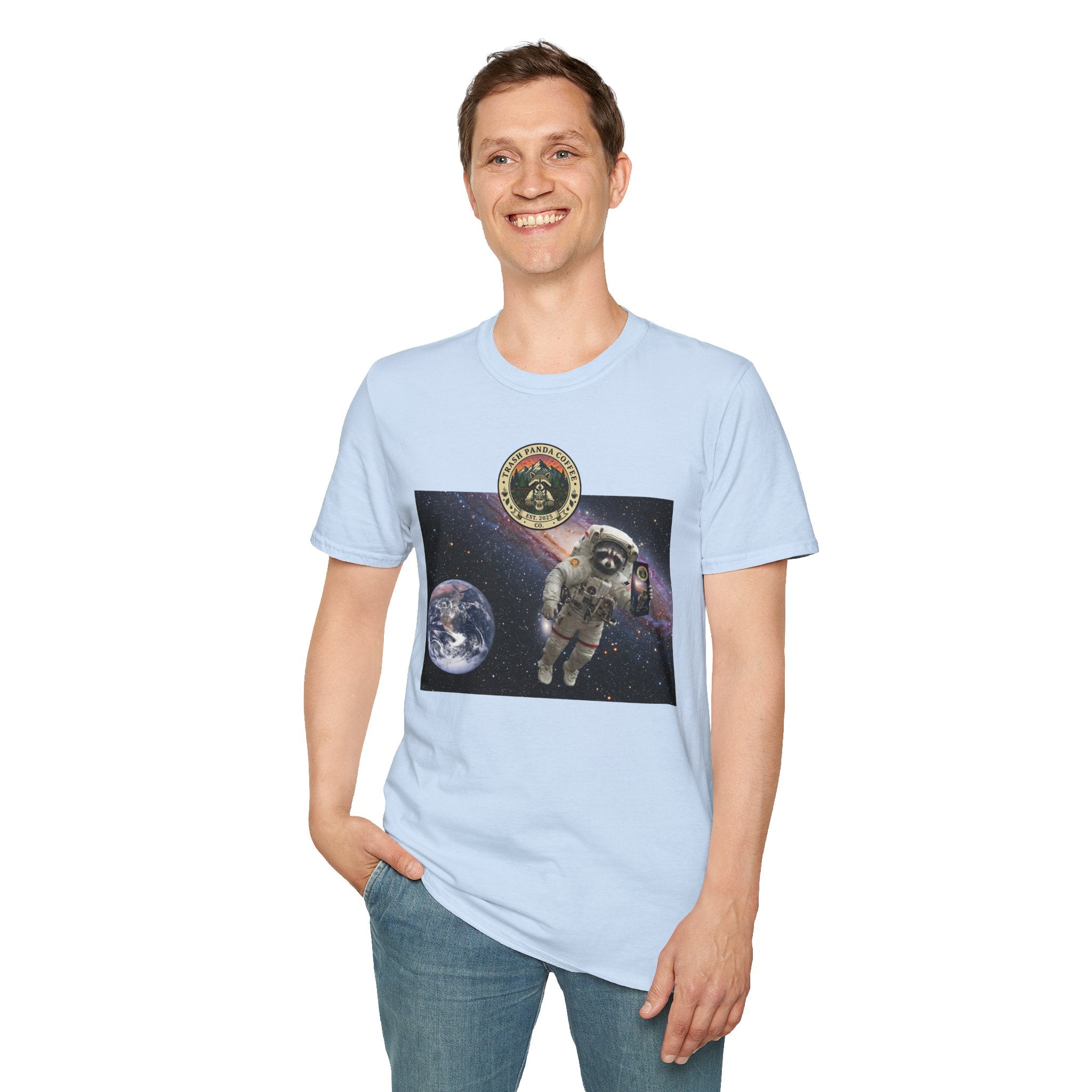 4/5 XL - Raccoon Astronaut - Trash Panda Coffee Co