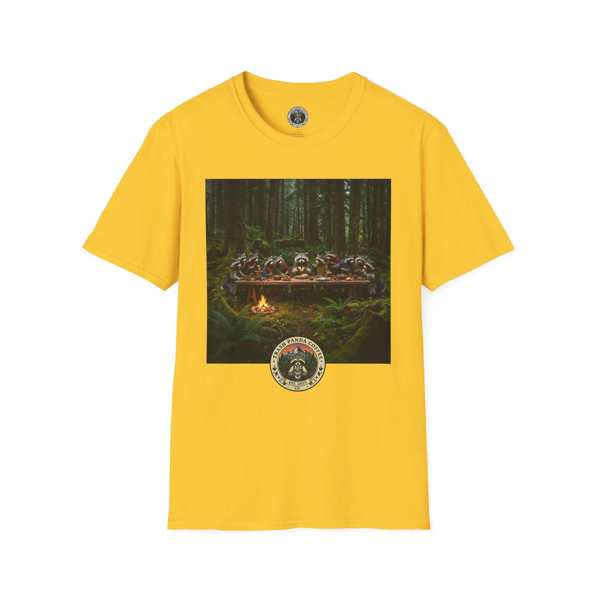 4/5 XL - The Last Coffee Bag Tee - Trash Panda Coffee Co