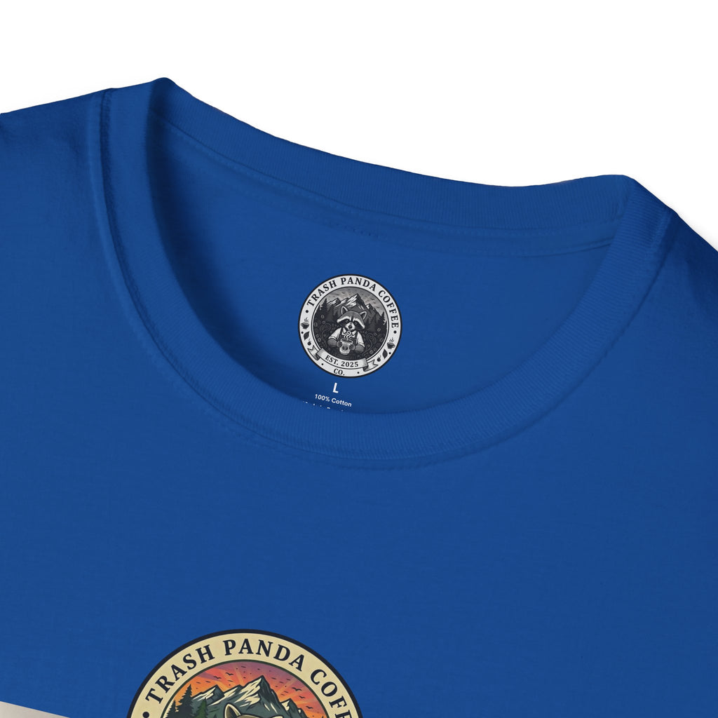 4/5 XL Lost City Brew Tee — Trash Panda Coffee Co.