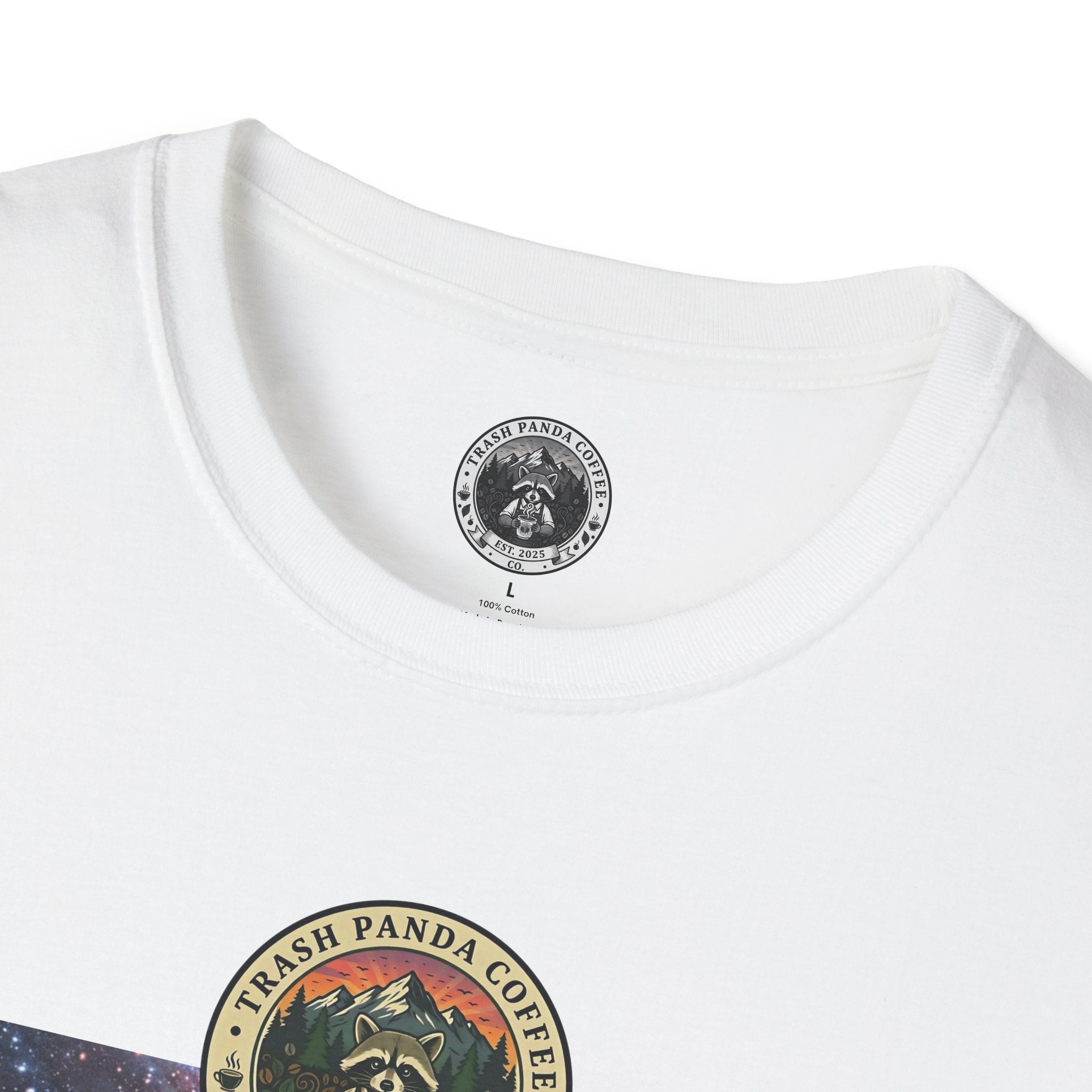 4/5 XL - Raccoon Astronaut - Trash Panda Coffee Co