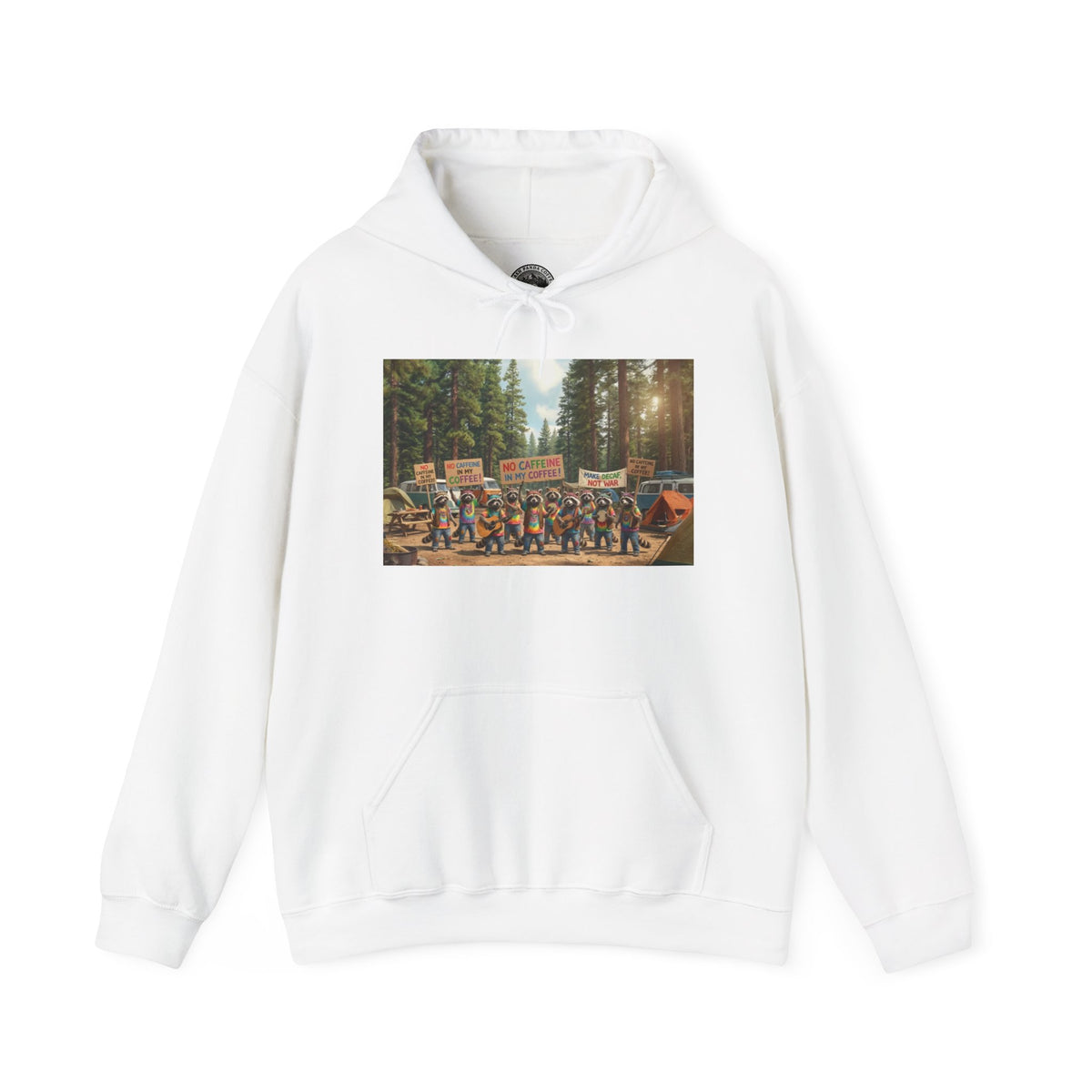 Protesting Raccoons Hoodie