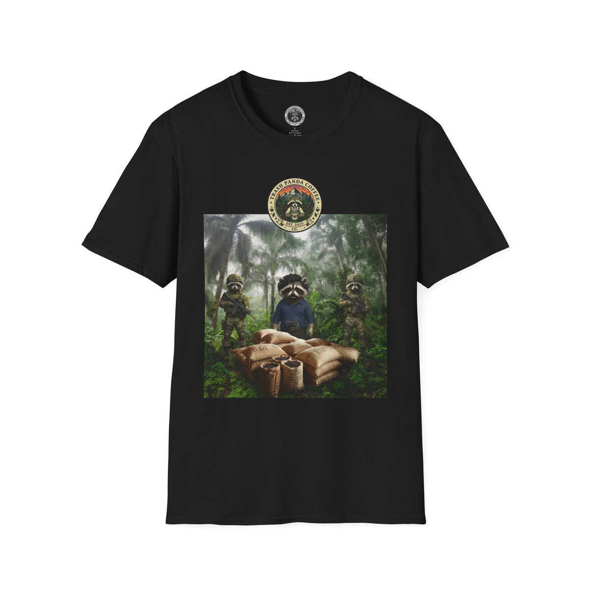 4/5XL - Colombian Brown Gold Tee - Trash Panda Coffee Co
