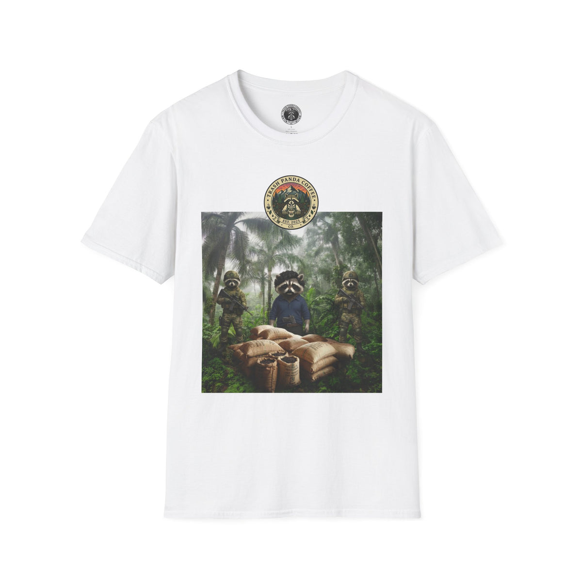 4/5XL - Colombian Brown Gold Tee - Trash Panda Coffee Co