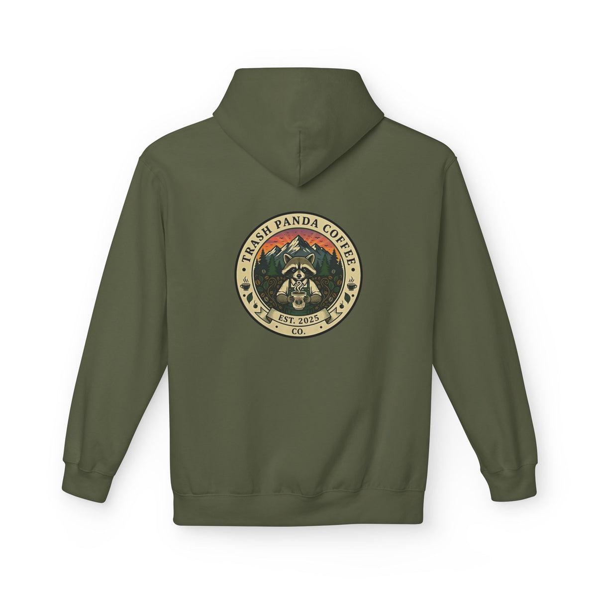 Last Supper Raccoons Hoodie | Trash Panda Coffee Merch