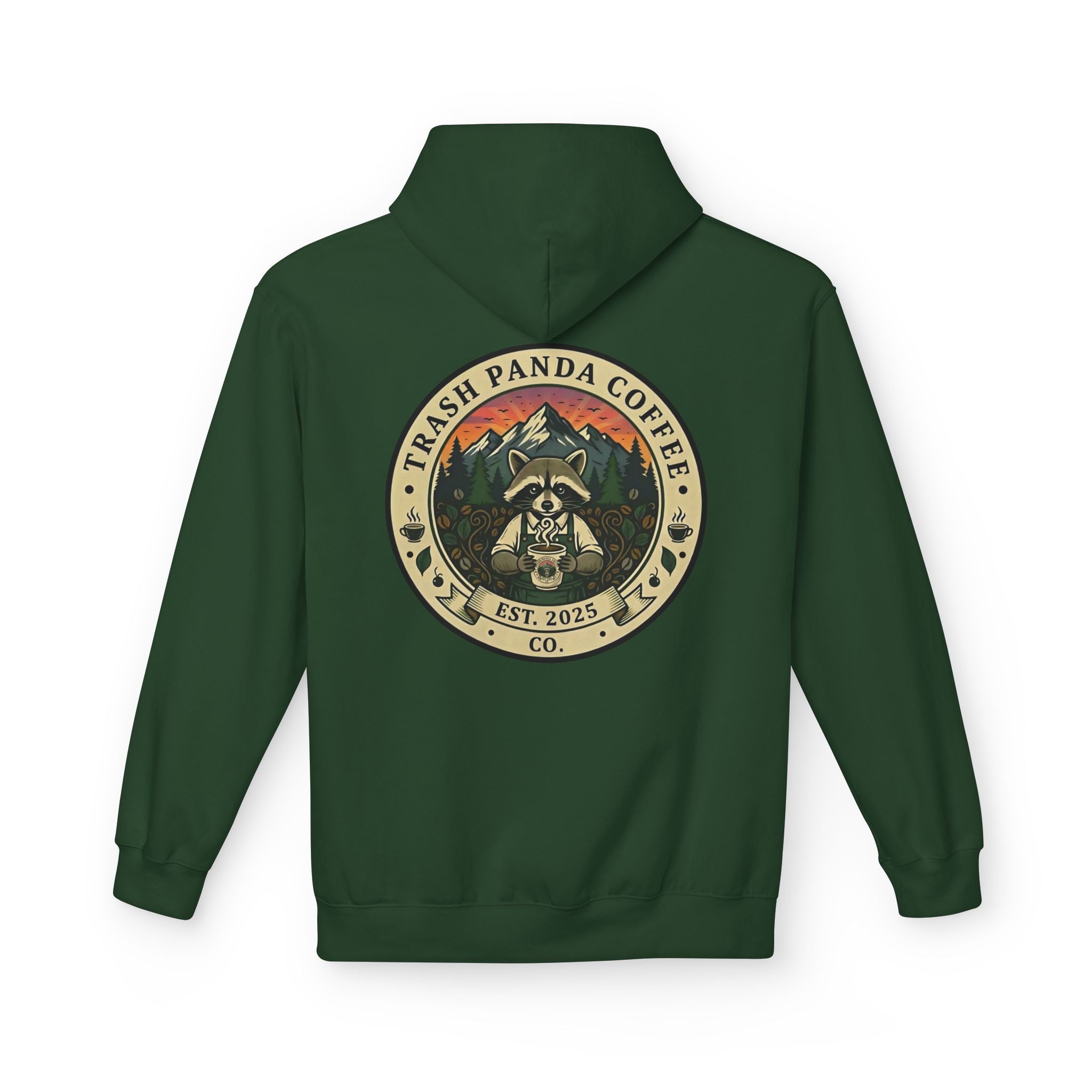 Last Supper Raccoons Hoodie | Trash Panda Coffee Merch