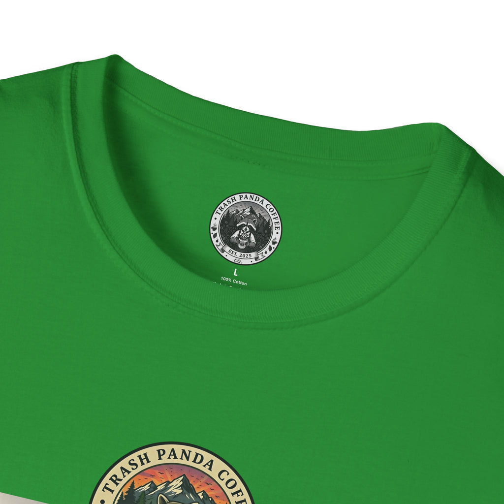 4/5 XL Lost City Brew Tee — Trash Panda Coffee Co.